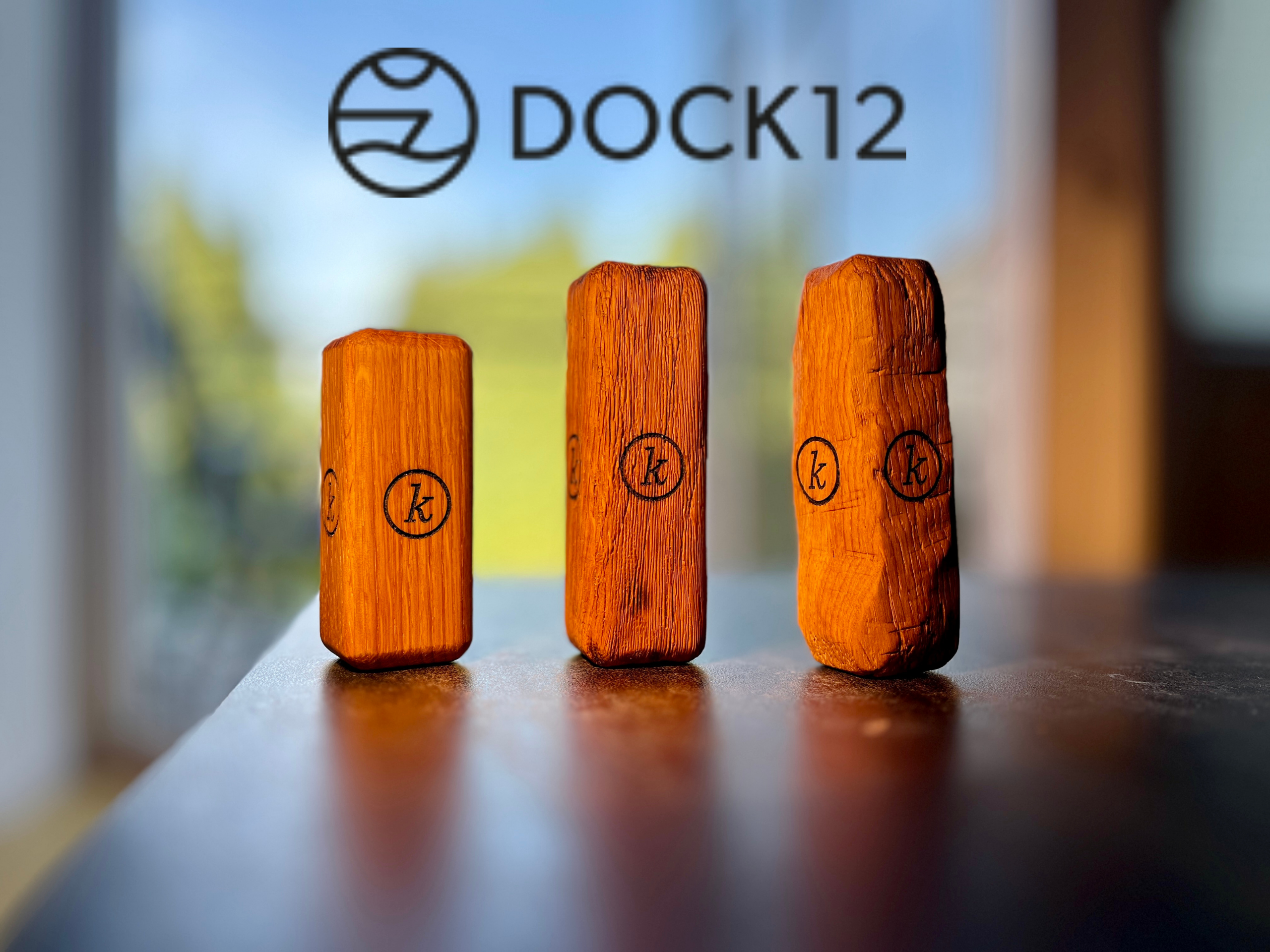 Redegegenstände aus Eiche geölt und vierseitig gelasert