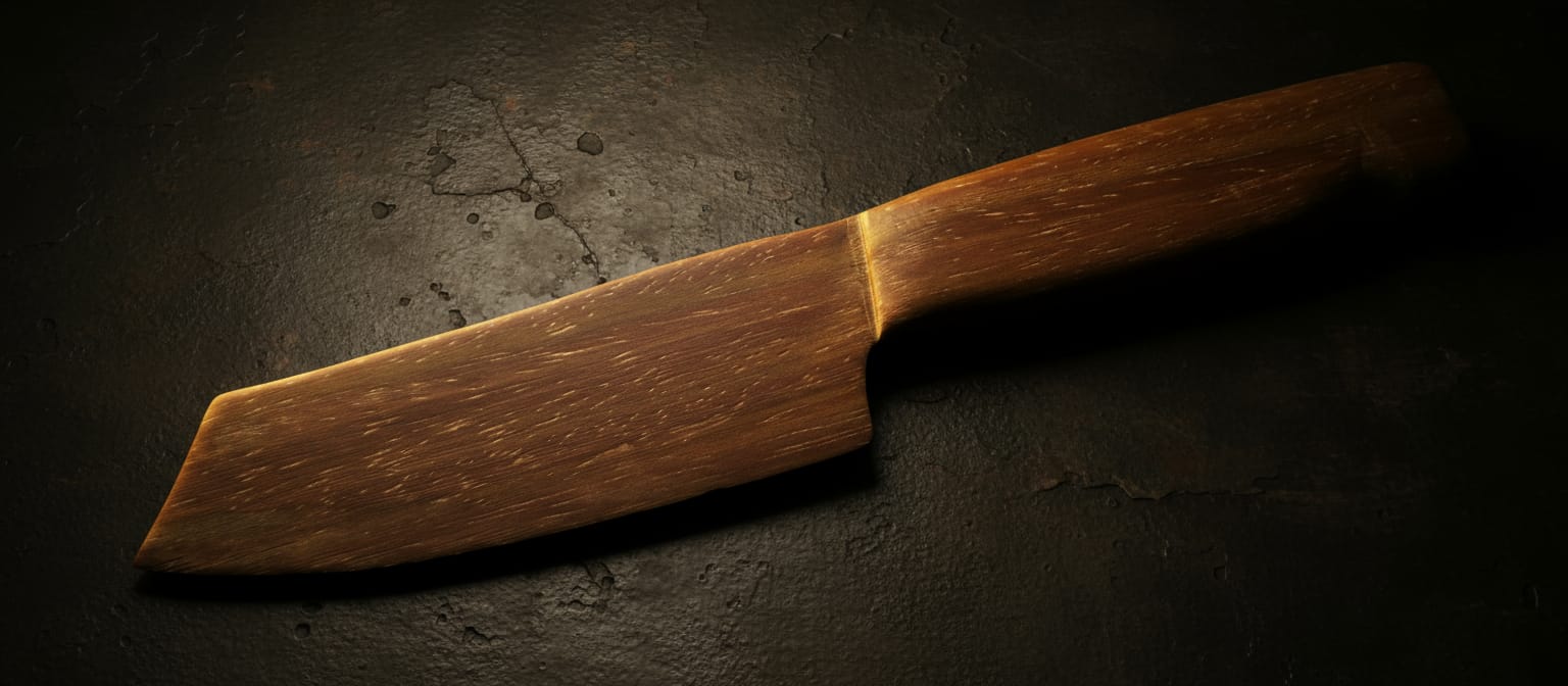 Holzmesser aus Eisenholz